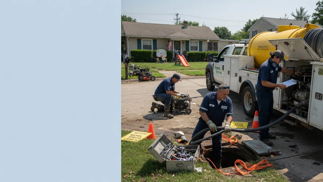 Septic Tank Pumping in Mount Olive, IL near me